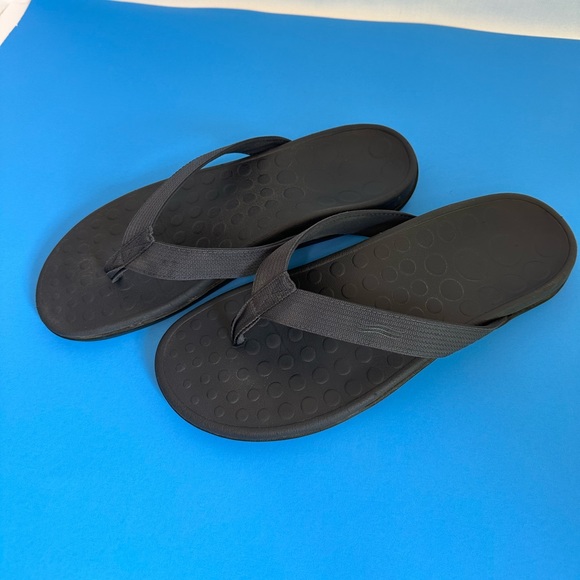 Men’s Navy Vionic Wave Comfort Flip Flops | SZ 12 - Picture 1 of 6